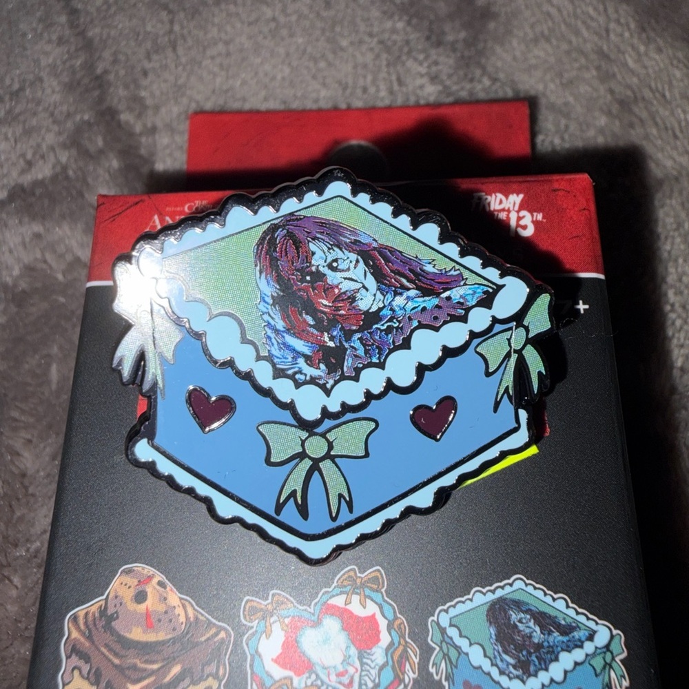 The Exorcist Horror-Themed Enamel Pin